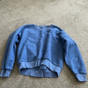 Everlane ReNew blue cotton sweatshirt size Small